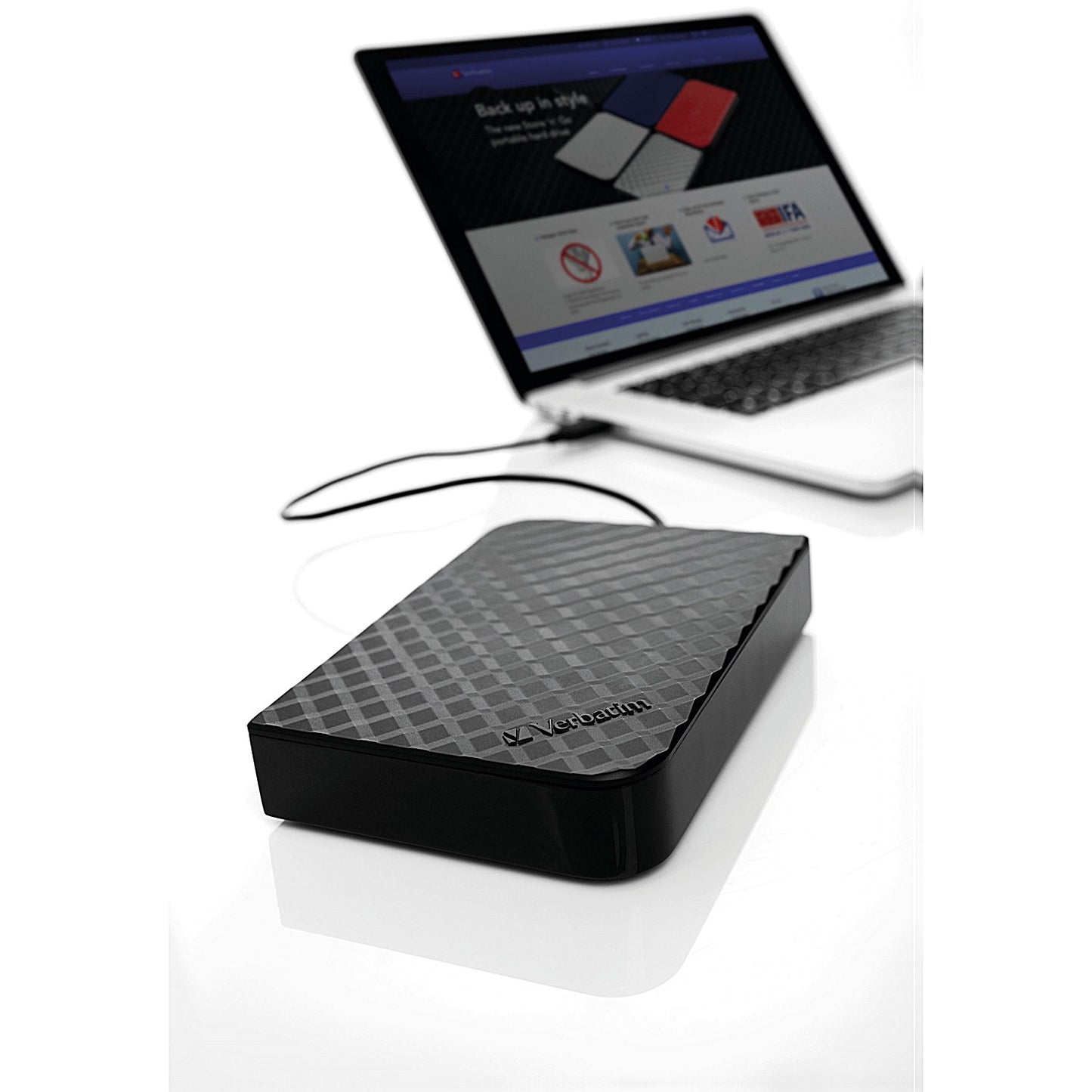 Verbatim Store 'n' Save USB 3.0 Desktop Hard Drive, 4TB
