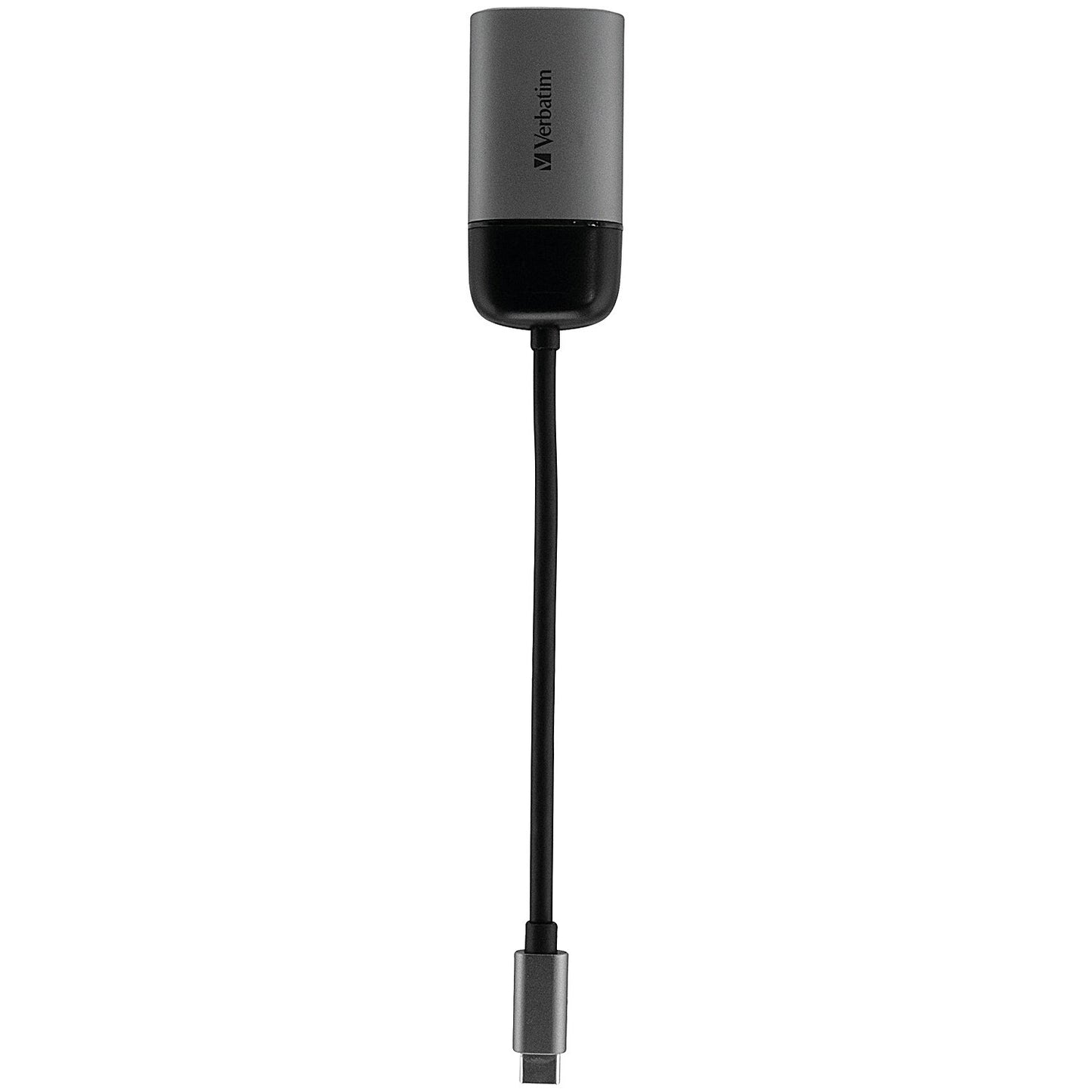 Verbatim VGA to USB C Adaptor, 10cm Lead, Silver