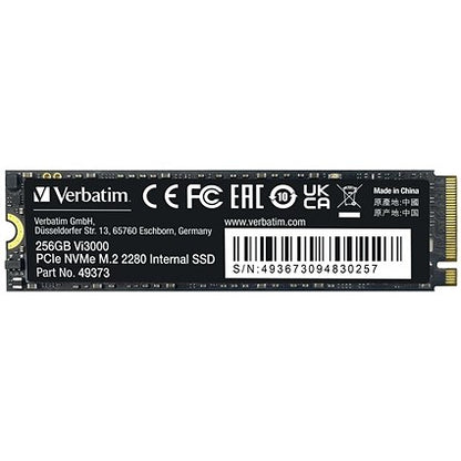 Verbatim Vi3000 M.2 PCIe NVMe Solid State Drive, 256GB