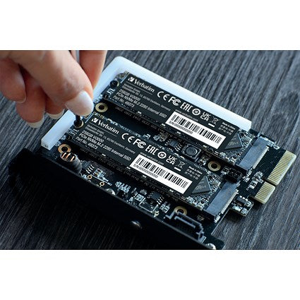Verbatim Vi3000 M.2 PCIe NVMe Solid State Drive, 256GB