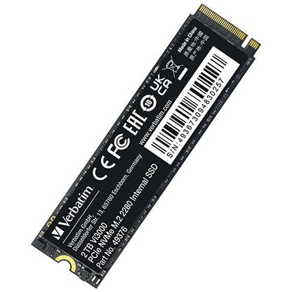 Verbatim Vi3000 M.2 PCIe NVMe Solid State Drive, 2TB