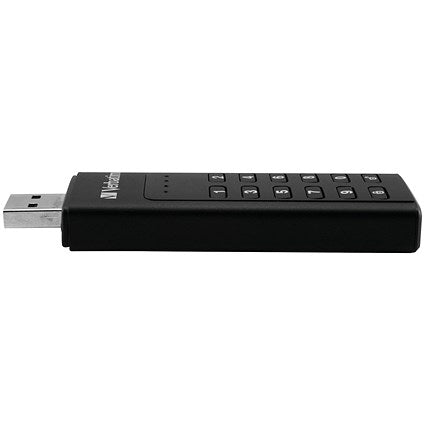 Verbatim Keypad Secure USB 3.0 Flash Drive, 64GB
