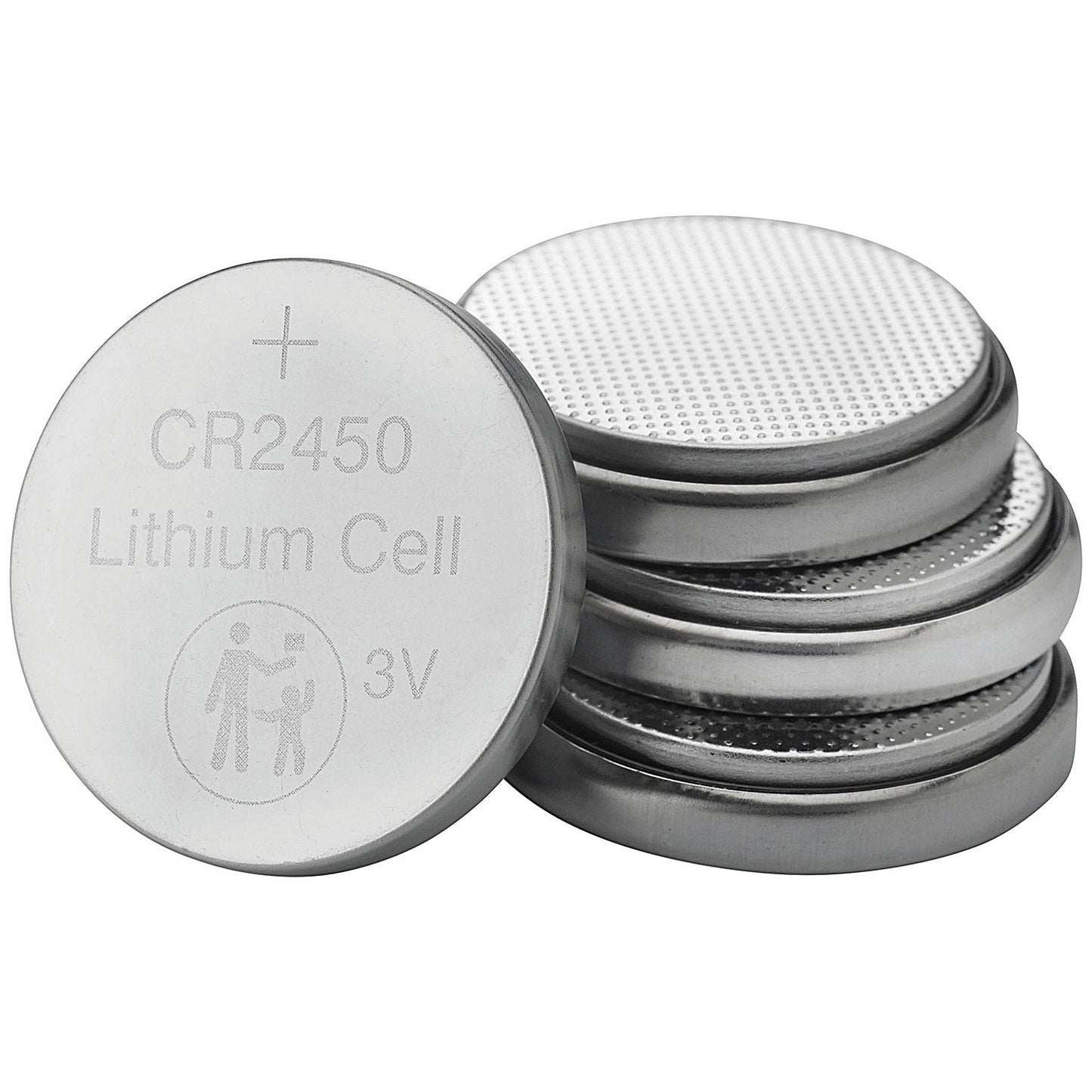 Verbatim CR2450 Premium Lithium Batteries, Pack of 4
