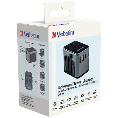Verbatim Universal Travel Adapter