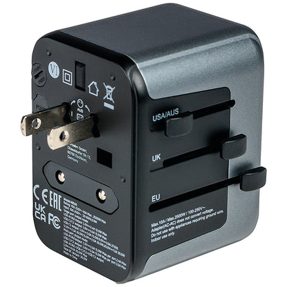 Verbatim Universal Travel Adapter Easy2Order : VM49545