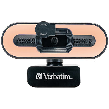 Verbatim AWC-02 Webcam with Light, 1080P HD