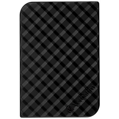 Verbatim Store 'n' Go USB 3.0 Portable Hard Drive, 1TB, Black Chequers