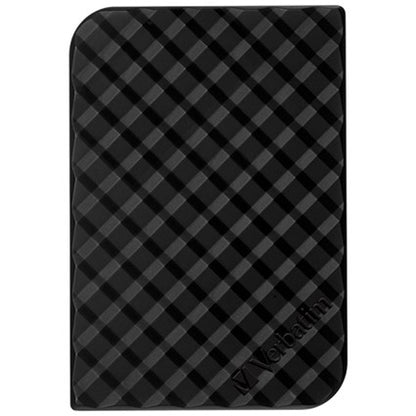 Verbatim Store 'n' Go USB 3.0 Portable Hard Drive, 4TB, Black Chequers