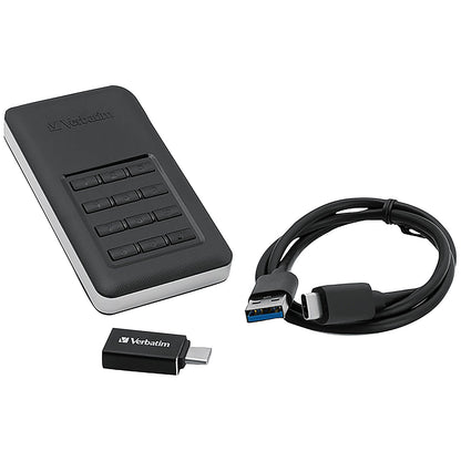 Verbatim Store 'n' Go Secure Portable SSD USB 3.1 256GB 53402