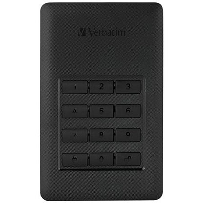 Verbatim Store 'n' Go Encrypted USB 3.0 Portable Hard Drive, 2TB