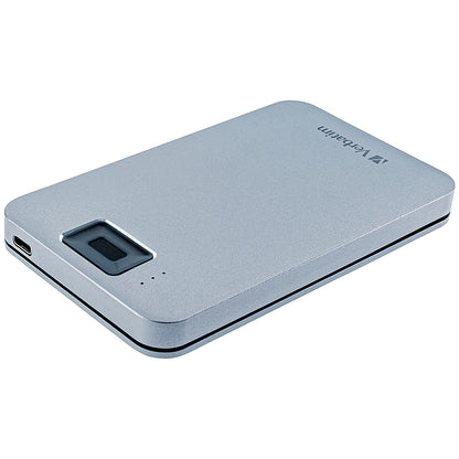 Verbatim Executive Fingerprint Secure USB 3.0 Portable Hard Drive, 1TB