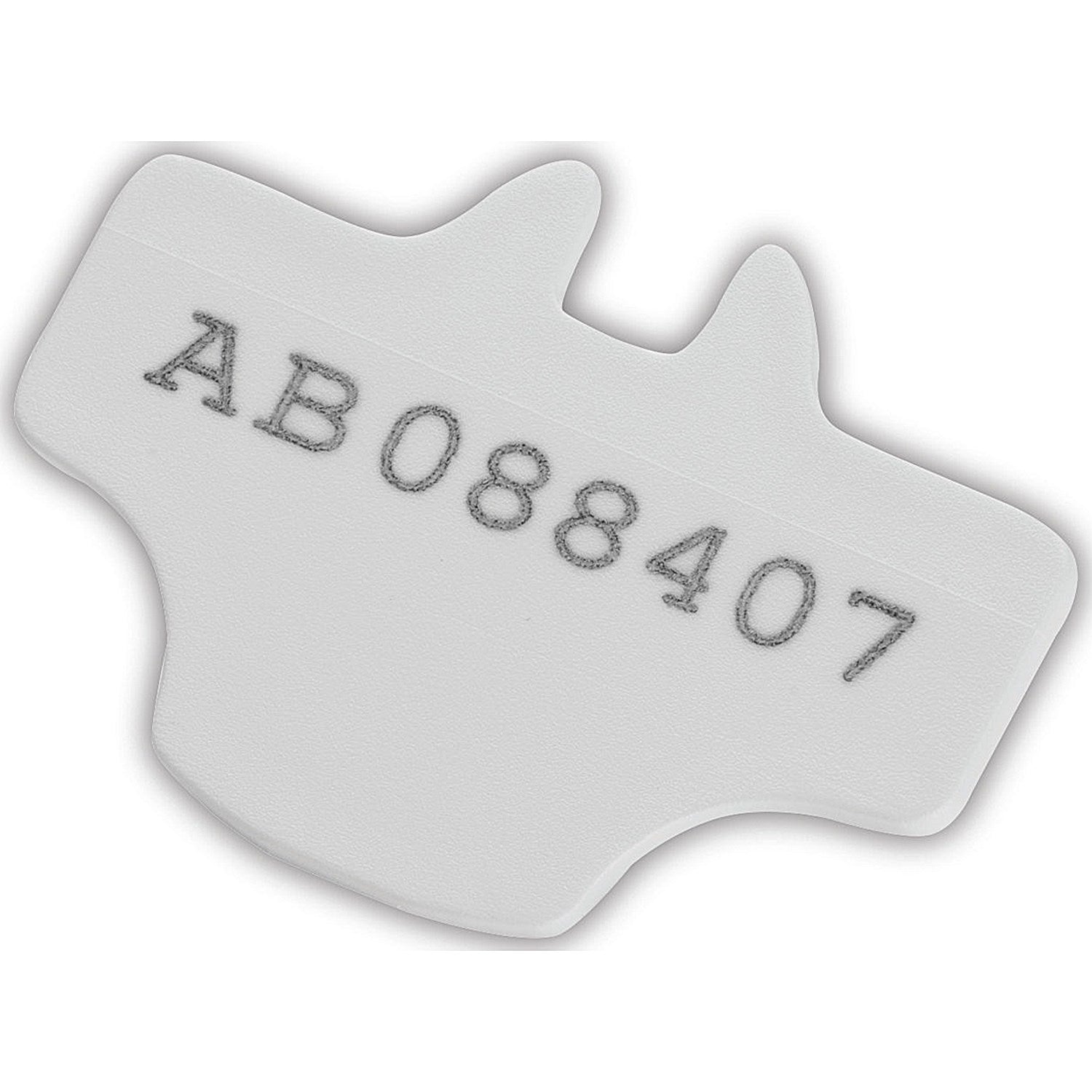 Versapak T2 Numbered Seals, White, Pack of 500
