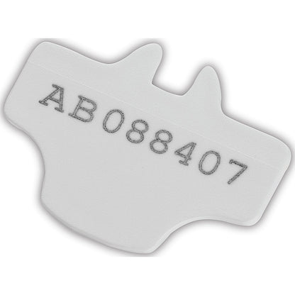 Versapak T2 Numbered Seals, White, Pack of 500