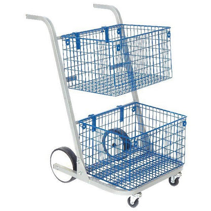 GoSecure Major Mail Trolley - Silver