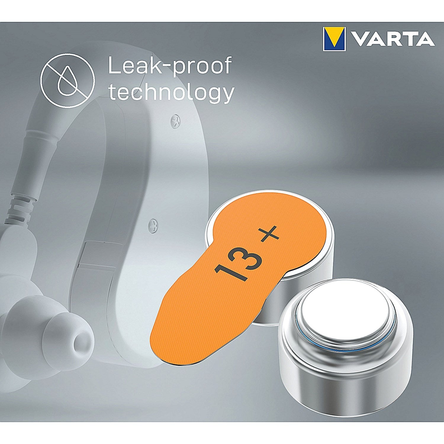 Varta Size 13 Hearing Aid Batteries, Pack of 6 Easy2Order : VR39355