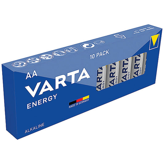 Varta Energy AA Batteries, Pack of 10