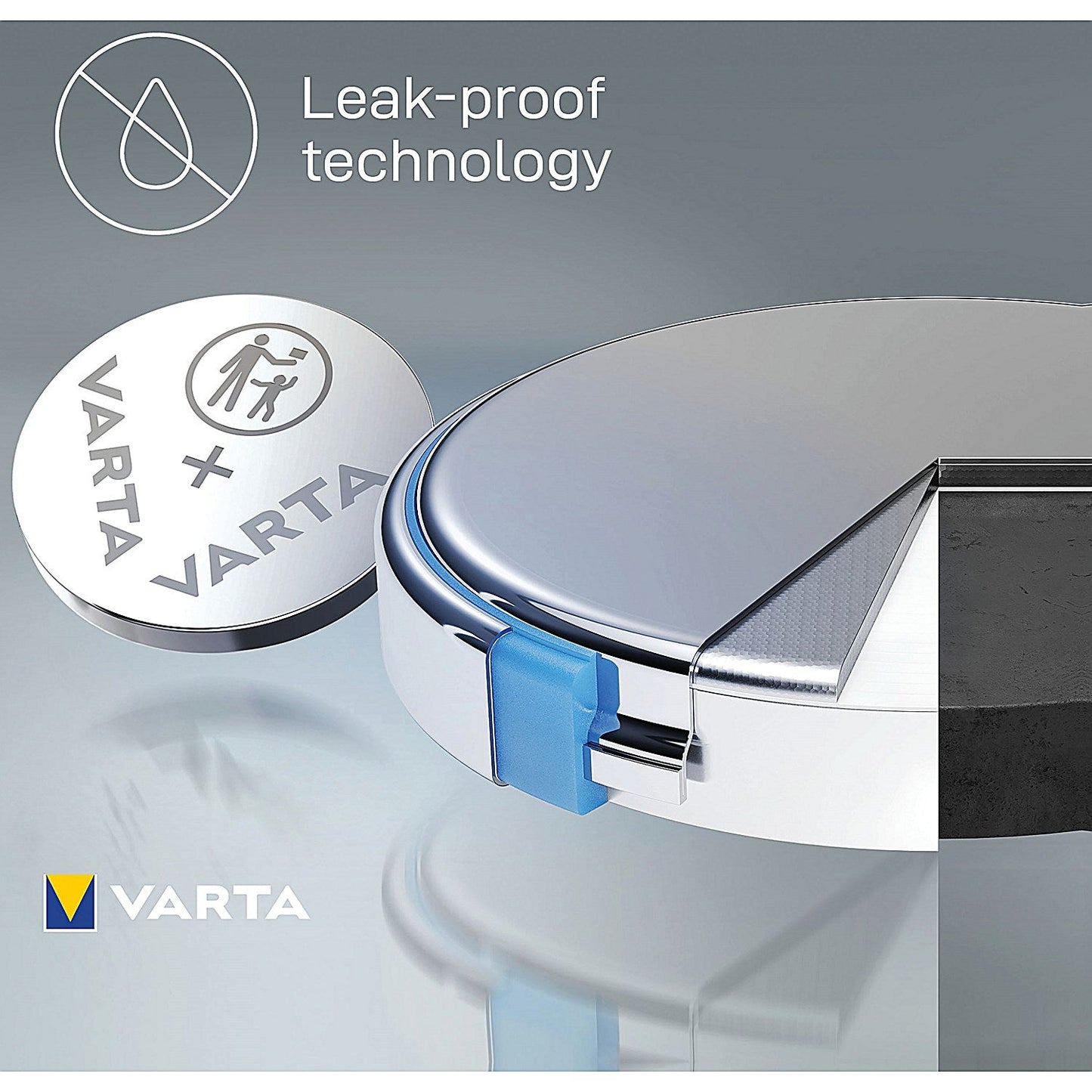 Varta CR2032 Lithium Batteries, Pack of 2 Easy2Order : VR74646