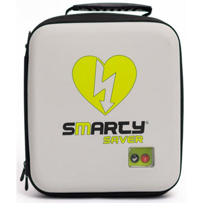 Smarty Saver Semi Automatic Defibrillator, Comes with Sturdy Defibrillator Case
