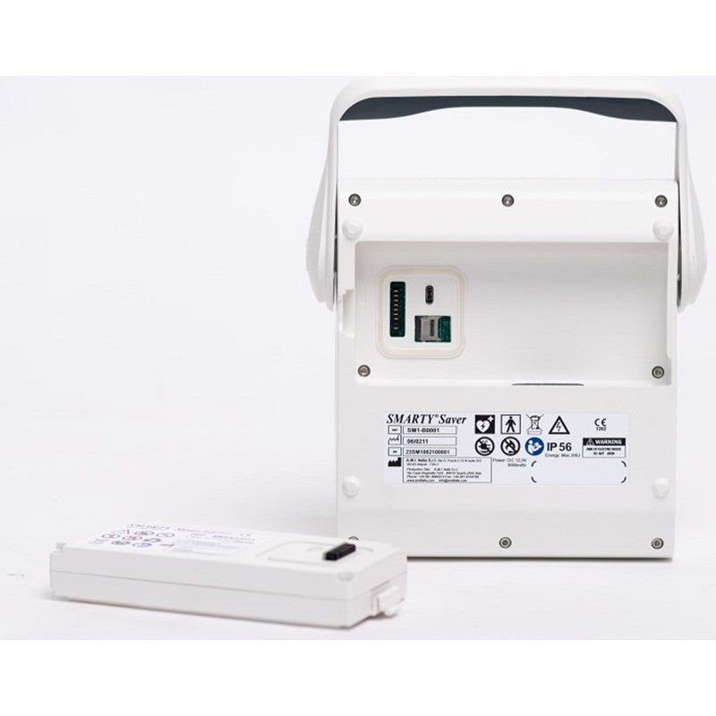 Smarty Saver Fully Automatic Defibrillator, Comes with Sturdy Defibrillator Case