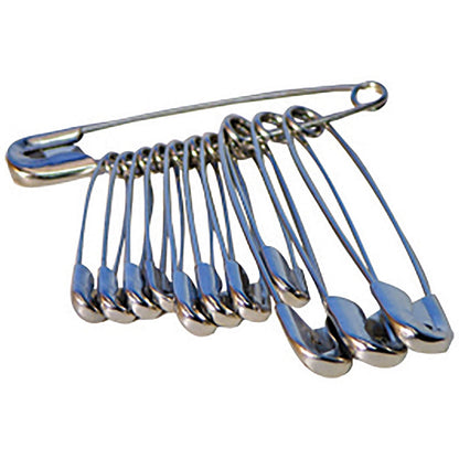 Wallace Cameron First-Aid Safety Pins, Assorted Sizes, Pack of 36