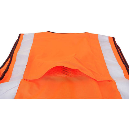 Beeswift Executive Hi Viz Waistcoat, Orange, 2XL Easy2Order : WCENGEXECORXXL