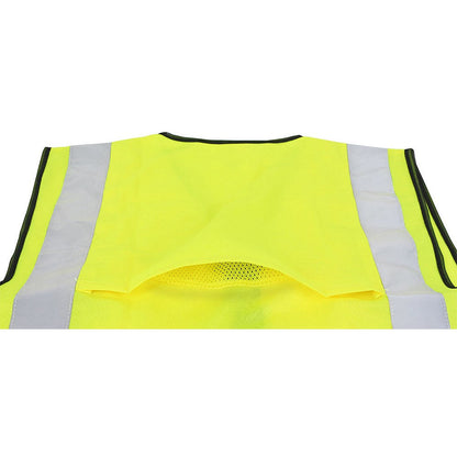 Beeswift Executive Hi Viz Waistcoat, Saturn Yellow, 3XL Easy2Order : WCENGEXECXXXL