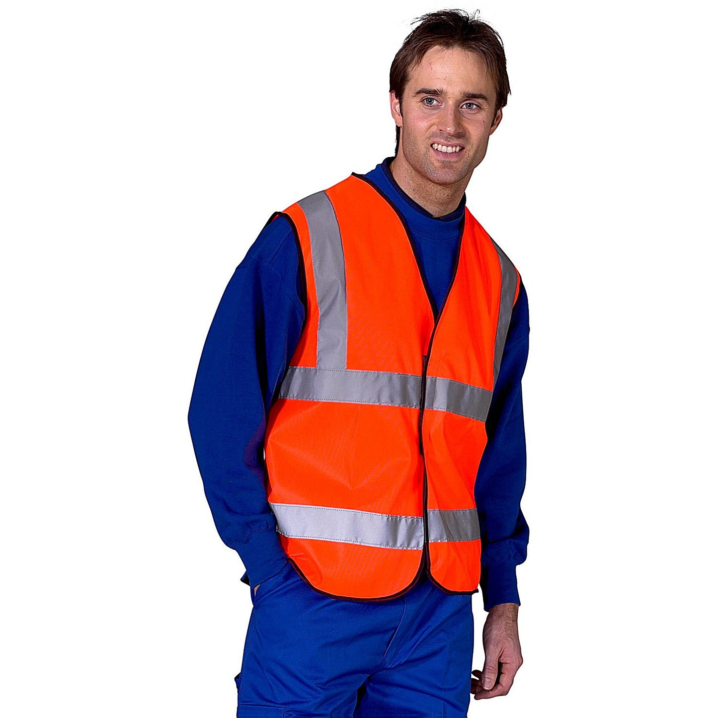 Beeswift Hi Viz Waistcoat, Red, 2XL
