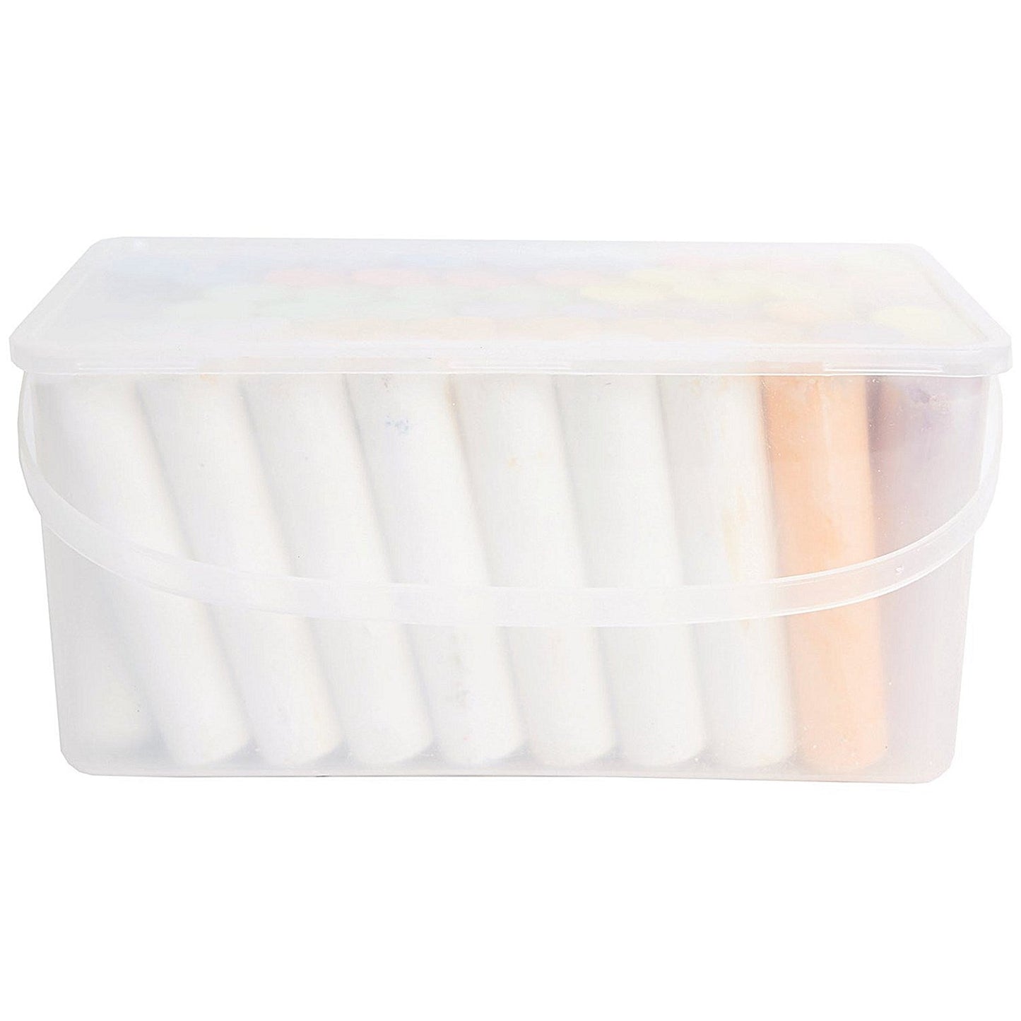 Craft Planet Coloured Playground Chalk, Tub of 52