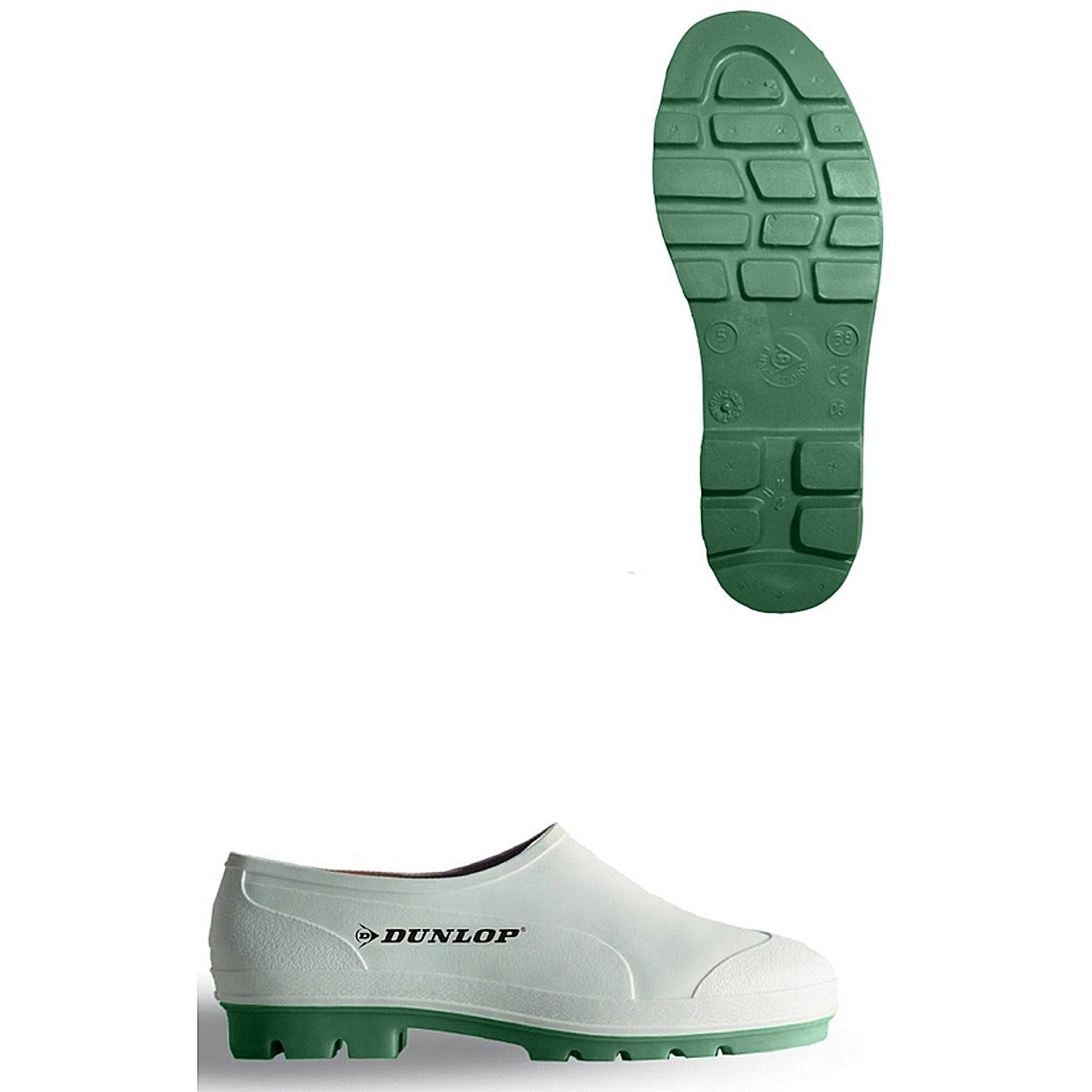 Dunlop Wellie Shoes, White, 10 Easy2Order : WG10