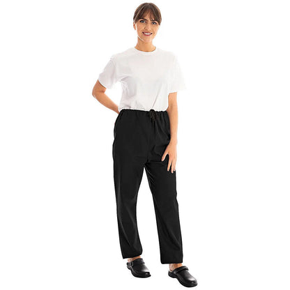 434TR Unisex Smart Scrub Trousers, Black, Size Medium
