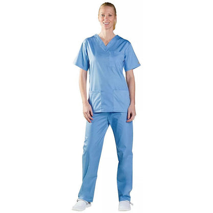434TR Unisex Smart Scrub Trousers, Hospital Blue, Size Small
