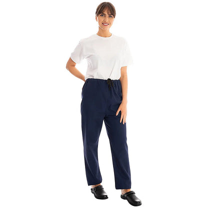 434TR Unisex Smart Scrub Trousers, Navy, Size Small