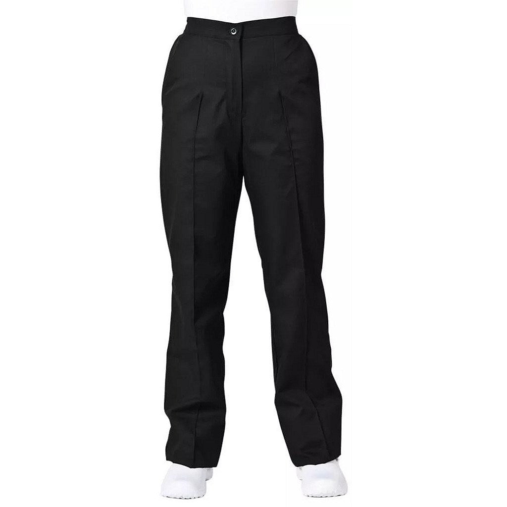 Work in Style Anne Female Healthcare Trousers, Black, Size 30 Inch