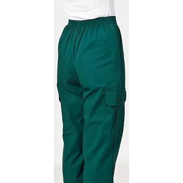 Work in Style Nurses Cargo Trousers, Bottle Green, 36