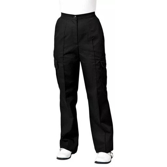 Work in Style Nurses Cargo Trousers, Black, 30