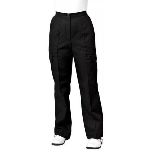 Work in Style Nurses Cargo Trousers, Black, 34