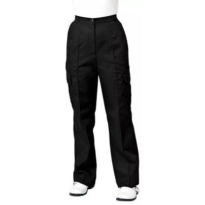 Work in Style Nurses Cargo Trousers, Black, 38