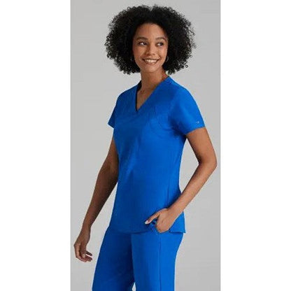 Barco One Racer Scrub Top, Royal Blue, 2XL