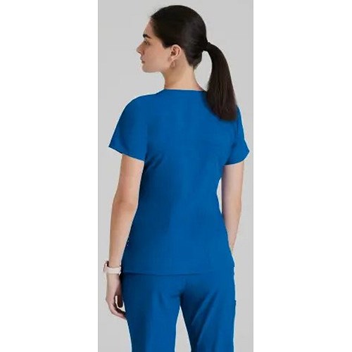 Barco One Pulse Scrub Top, Royal Blue, 2XL