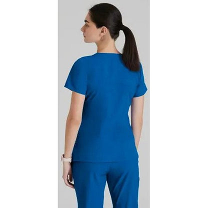 Barco One Pulse Scrub Top, Royal Blue, 2XL