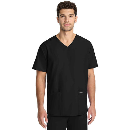 Cherokee Originals Ultra Female V-neck Scrub Top, Black, Medium