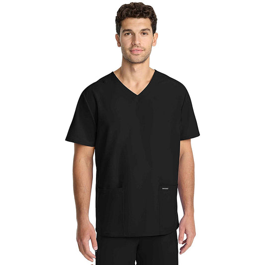 Cherokee Originals Ultra Female V-neck Scrub Top, Black, Medium