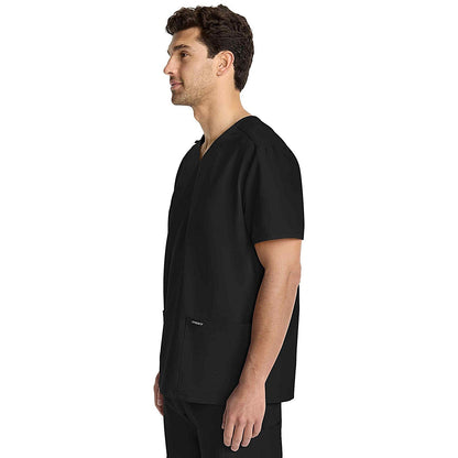 Cherokee Originals Ultra Female V-neck Scrub Top, Black, Medium