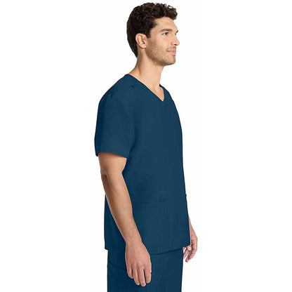 Cherokee Originals Ultra Female V-neck Scrub Top, Caribbean Blue, Large