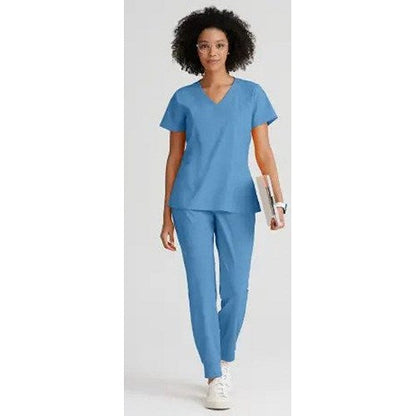 Barco One Racer Scrub Top, Ceil Blue, 2XL
