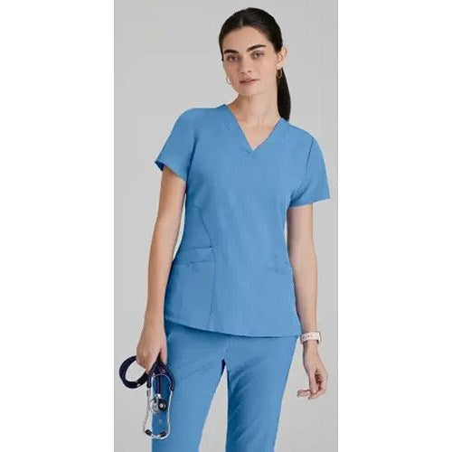 Barco One Pulse Scrub Top, Ceil Blue, Medium