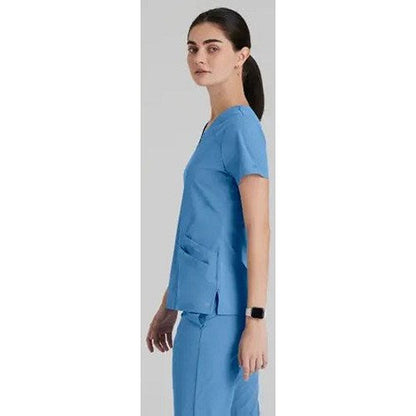 Barco One Pulse Scrub Top, Ceil Blue, Medium