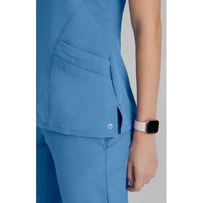 Barco One Pulse Scrub Top, Ceil Blue, Medium Easy2Order : WIS04062