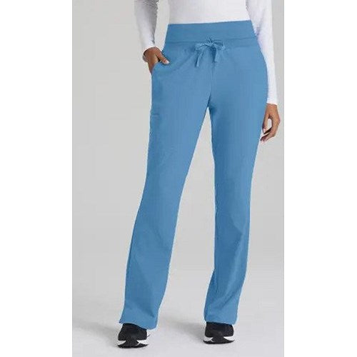 Barco One Stride Scrub Trousers, Ceil Blue, Large, Short Leg