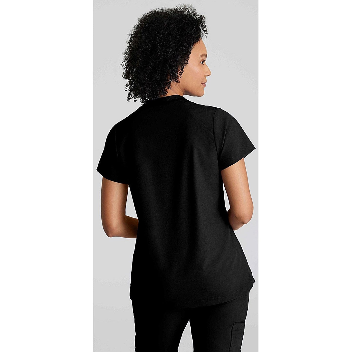 Barco One Flux Scrub Top, Black, 2XL